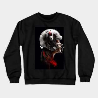 American Football Woman Crewneck Sweatshirt